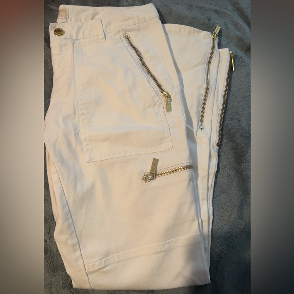 Michael kors white jeans